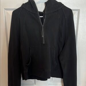 LULULEMON BLACK SCUBA HOODIE